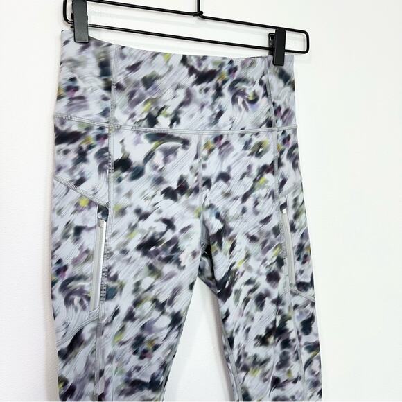 Athleta Rainier Tight Legging Grey Lyra Garden Athletic Activewear size Small - Picture 4 of 6